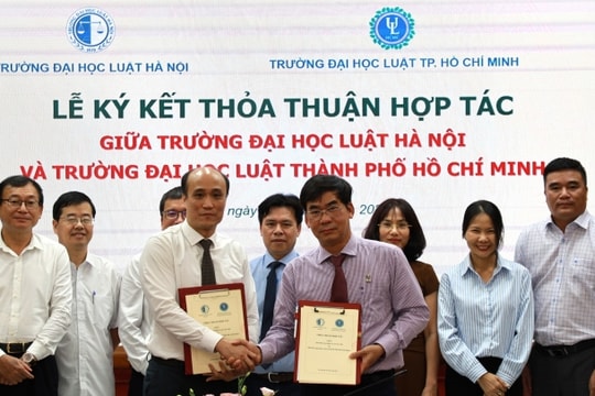 Hai trường Luật top đầu trao đổi sinh viên, công nhận tín chỉ