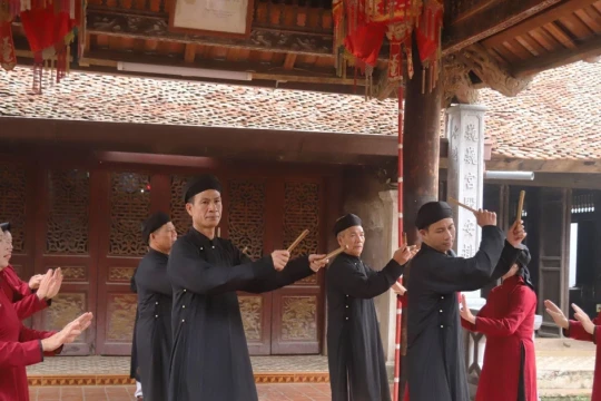 ‘Thanh âm đất Tổ’ đưa người trẻ đến gần nghệ thuật hát Xoan
