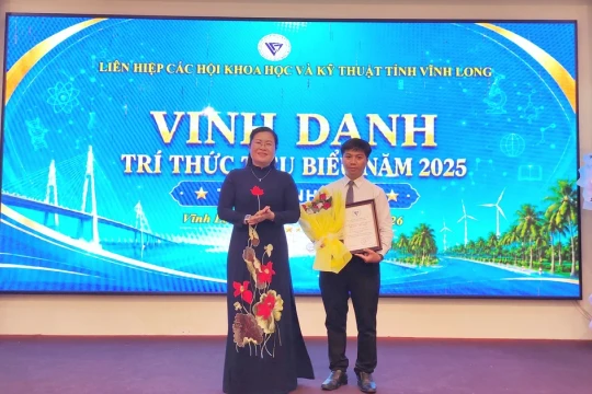 ĐH Trà Vinh có 22 giảng viên, nhà khoa học được vinh danh 'Trí thức tiêu biểu'