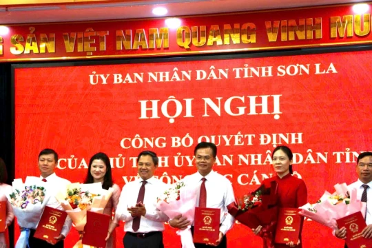Sơn La điều động, bổ nhiệm nhiều lãnh đạo cấp sở