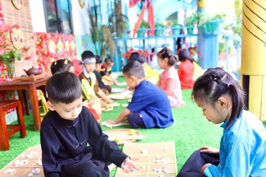 Xây dựng ‘Trường học hạnh phúc’ từ bản sắc văn hóa vùng cao