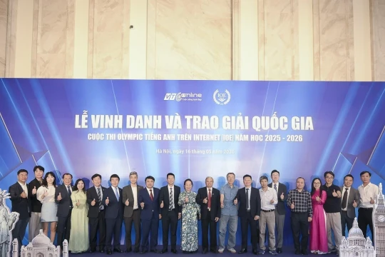 IOE 2025-2026: Kết nối hơn 3,2 triệu học sinh, lan tỏa niềm yêu thích tiếng Anh
