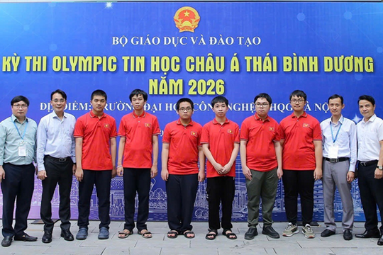 Việt Nam giành 2 HCV, 4 HCB tại Olympic Tin học châu Á - Thái Bình Dương 2026