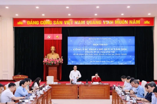 Cắt giảm thủ tục hành chính thực chất, giảm áp lực cho nhà giáo, cơ sở giáo dục