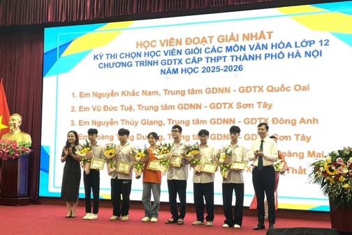 Giám đốc Sở GD&ĐT Hà Nội: Giáo dục thường xuyên có vị trí quan trọng