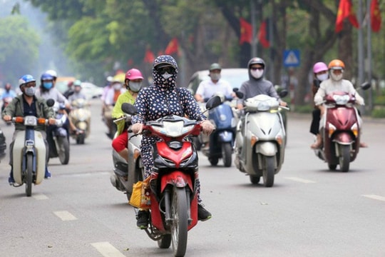 Từ ngày mai, miền Bắc đón đợt nắng nóng mới, nhiệt độ tăng mạnh