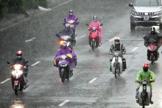 Dự báo thời tiết ngày 21/5: Mưa dông xuất hiện trên cả nước