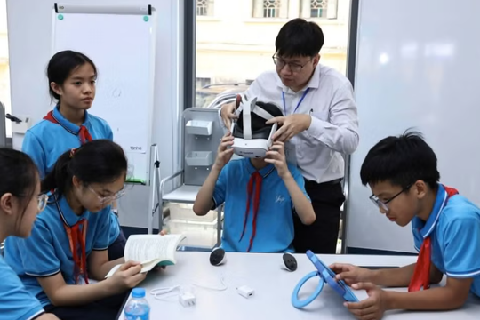 Thực hiện Nghị quyết 57: Phòng học STEM là nơi nối dài cho các phòng học bộ môn