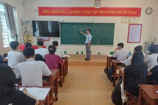 Trường THPT Thanh Sơn đồng bộ giải pháp nâng chất lượng ôn thi tốt nghiệp