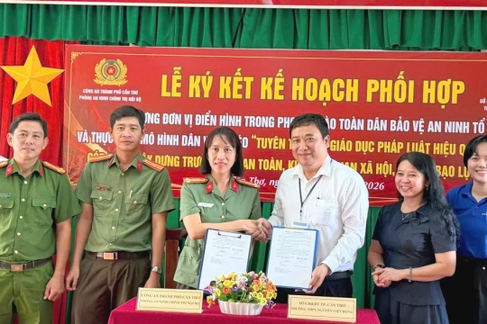 Cần Thơ phối hợp bảo đảm an ninh, trật tự trường học