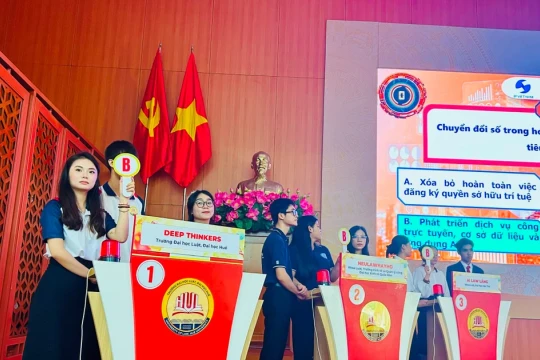 Lộ diện Quán quân cuộc thi ‘Sinh viên sáng tạo và quyền sở hữu trí tuệ’ lần VI