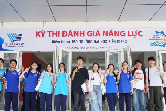 Hơn 740 thí sinh dự thi Đánh giá năng lực đợt 2 tại Trường ĐH Kiên Giang