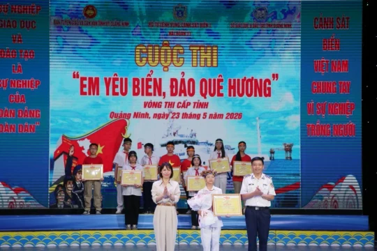Sôi nổi Cuộc thi ‘Em yêu biển, đảo quê hương’ cấp tỉnh tại Quảng Ninh