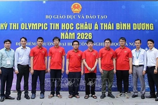 Gặp gỡ chủ nhân Huy chương Bạc Olympic Tin học châu Á - Thái Bình Dương