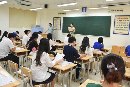 Hà Nội: Siết chặt kỷ cương, bảo đảm an toàn tuyệt đối cho kỳ thi lớp 10