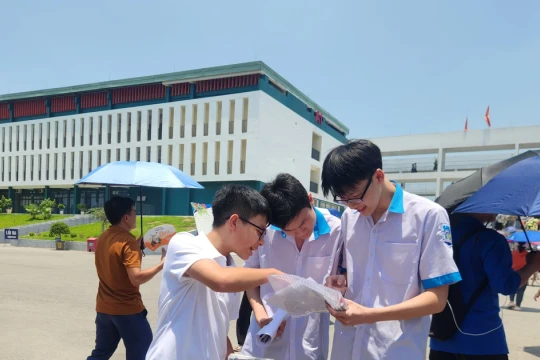 Thí sinh Tuyên Quang tự tin sau buổi thi đầu tiên vào lớp 10