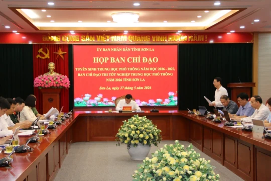 Sơn La họp Ban Chỉ đạo tuyển sinh vào lớp 10 và thi tốt nghiệp THPT