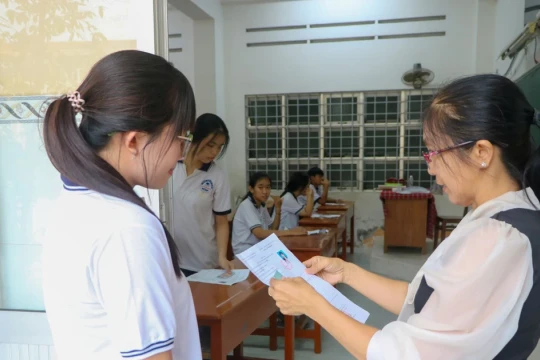 Đồng Tháp hoàn thành các môn thi chung Kỳ thi tuyển sinh lớp 10