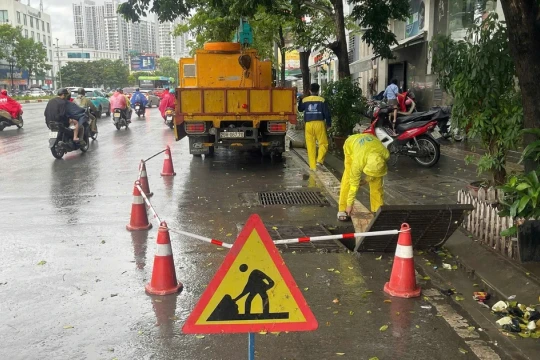 Hà Nội sẽ xây thêm 10 bể ngầm để chống ngập úng