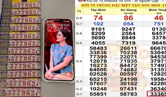 Mua vé online, một khách hàng trúng độc đắc 32 tỉ đồng xổ số miền Nam