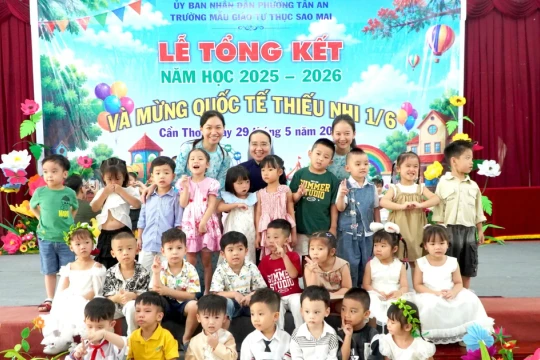 Ngày hội cuối năm của những ‘mầm xanh’ Cần Thơ