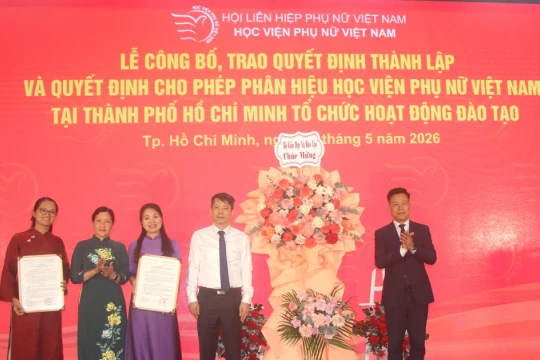 Học viện Phụ nữ Việt Nam chính thức có Phân hiệu tại TPHCM