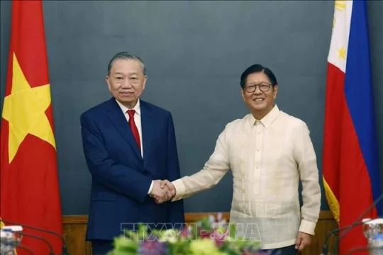 Tổng Bí thư, Chủ tịch nước Tô Lâm hội đàm với Tổng thống Philippines Ferdinand Romualdez Marcos Jr.
