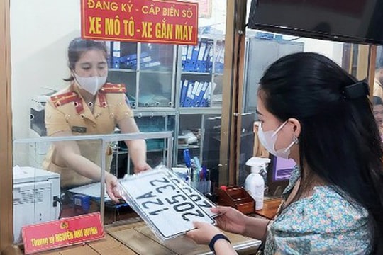 Tất cả người dân có đăng ký xe máy, ô tô chú ý quy định mới của Bộ Công an từ 8/6