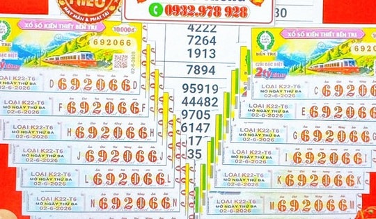 Xổ số miền Nam: 2 giải độc đắc và 3 giải an ủi xổ số miền Nam lộ diện vào sáng 3/6