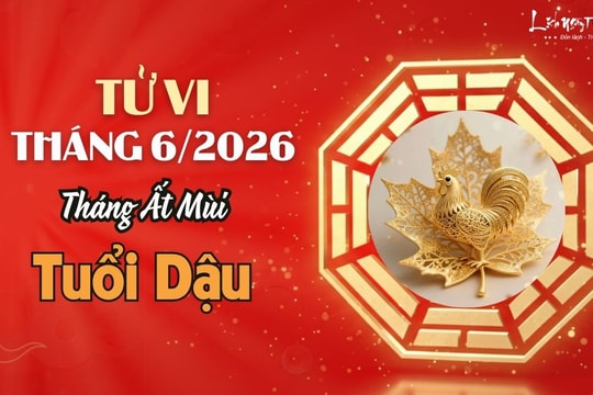 Tử vi tháng 6/2026 tuổi Dậu âm lịch: Đầy thử thách nhưng cũng là cơ hội rèn luyện bản lĩnh