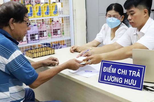 Hướng dẫn tăng lương hưu, trợ cấp BHXH, trợ cấp hàng tháng thêm 8% từ 01/7/2026