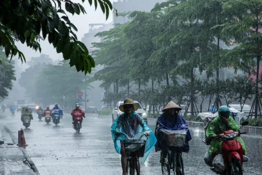 Dự báo thời tiết ngày 5/6: Bắc Bộ mưa dông, Nam Bộ cục bộ có nơi mưa to