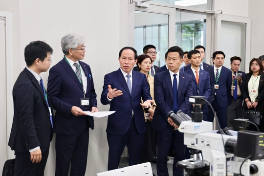 Phó Thủ tướng Lê Tiến Châu thăm, làm việc với Đại học Công nghệ Shibaura