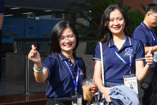 Trường ĐH Nguyễn Tất Thành tham gia kiểm tra coi thi tốt nghiệp THPT