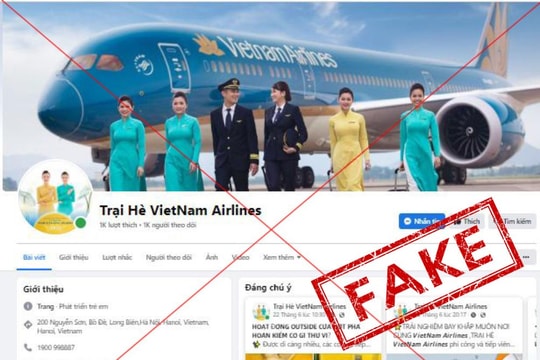 Vietnam Airlines cảnh báo hành khách trước các chiêu trò giả mạo mùa cao điểm hè