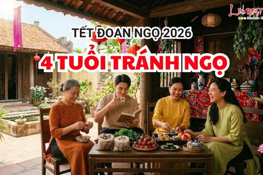 Tết Đoan Ngọ 2026: Nhắc 4 con giáp này ở yên trong nhà vào giờ Ngọ (11h - 13h) nếu không muốn tiêu tán tài lộc!