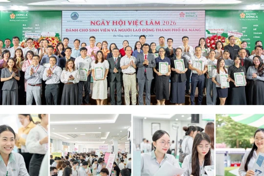 Sinh viên Du lịch - Dịch vụ Trường ĐH Đông Á tạo lợi thế từ thực tập quốc tế