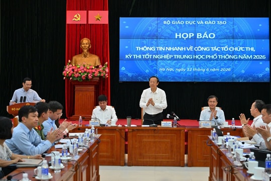 Bộ GD&ĐT tổ chức họp báo kết thúc MM88 đăng nhập MM88dangnhap nhà cái World Cup 2026 THPT 2026.