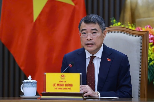 Thủ tướng Lê Minh Hưng điện đàm với Thủ tướng Trung Quốc
