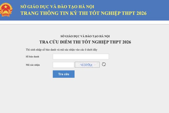 Cách tra cứu điểm thi lớp 10 THPT của Hà Nội năm 2026