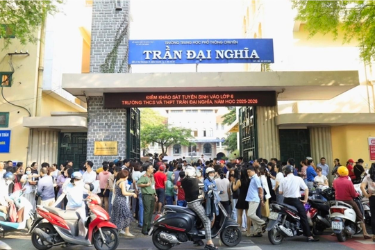 '1 chọi 12' vào lớp 6 trường Trần Đại Nghĩa