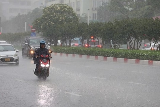 Miền Bắc sẽ xuất hiện mưa to liên tiếp trong 3 ngày tới