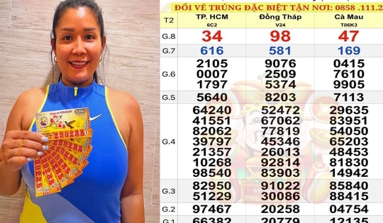Hai giải độc đắc, 2 giải an ủi xổ số miền Nam lộ diện ở 2 tỉnh