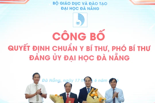Công bố quyết định nhân sự tại Đại học Đà Nẵng và các trường thành viên