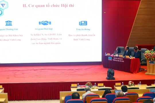 Hội thi sáng tạo kỹ thuật Trần Đại Nghĩa tại tỉnh Vĩnh Long