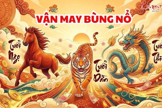 Sau Tết Đoan Ngọ vận may lập tức gõ cửa: 3 con giáp tài lộc vút bay, buôn to thắng lớn, tiền về không đếm xuể!
