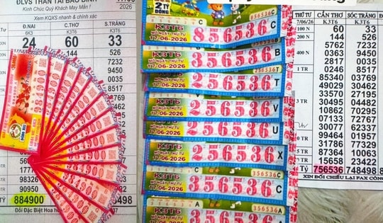 Xổ số miền Nam: Sáng 18/6, lộ diện nơi trúng 2 giải độc đắc và 3 giải an ủi