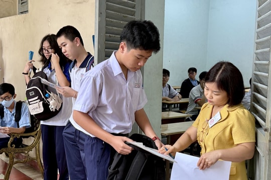 TP Hồ Chí Minh: Mở đăng ký phúc khảo bài thi tuyển sinh lớp 10