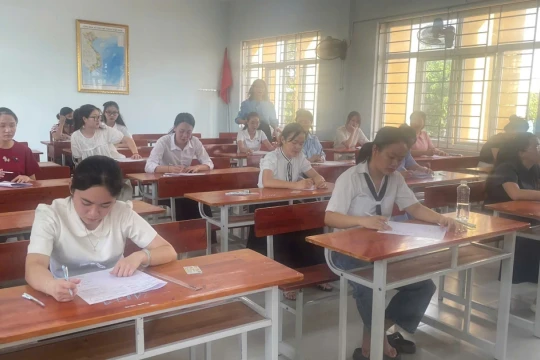 Hơn 2.600 thí sinh cạnh tranh 311 chỉ tiêu giáo viên ngành Giáo dục Quảng Trị