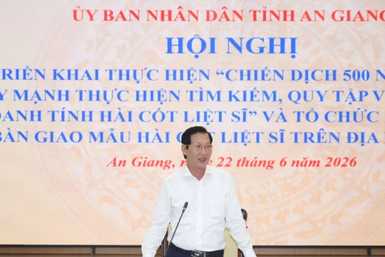 An Giang huy động cả hệ thống chính trị tham gia ‘Chiến dịch 500 ngày đêm’